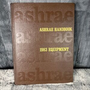 ASHRAE Handbook 1983 Equipment HVAC Refrigeration Engineering Hardcover Brown